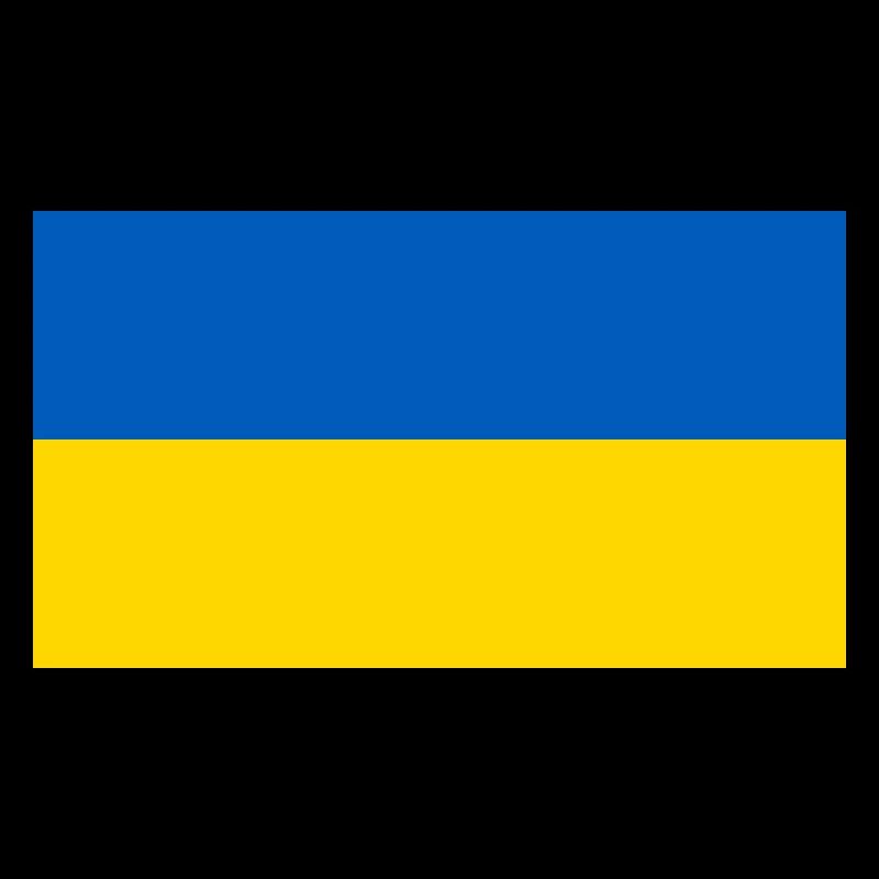 Ukraine Flag BlueYellow Harmony