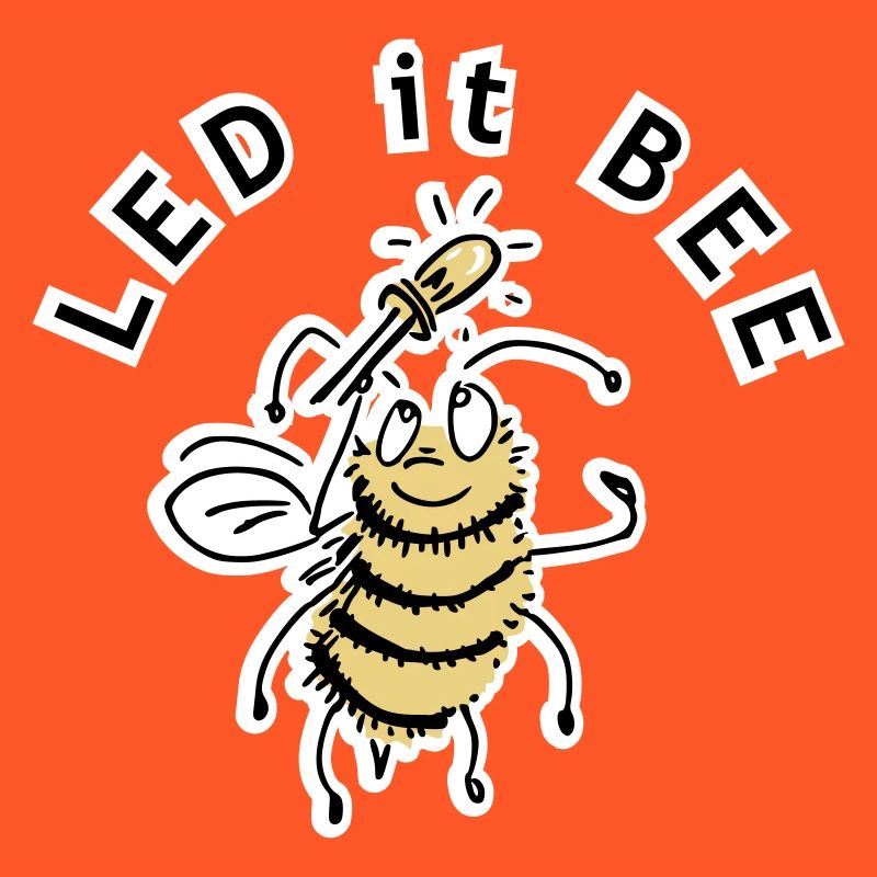 LED it BEE - joke