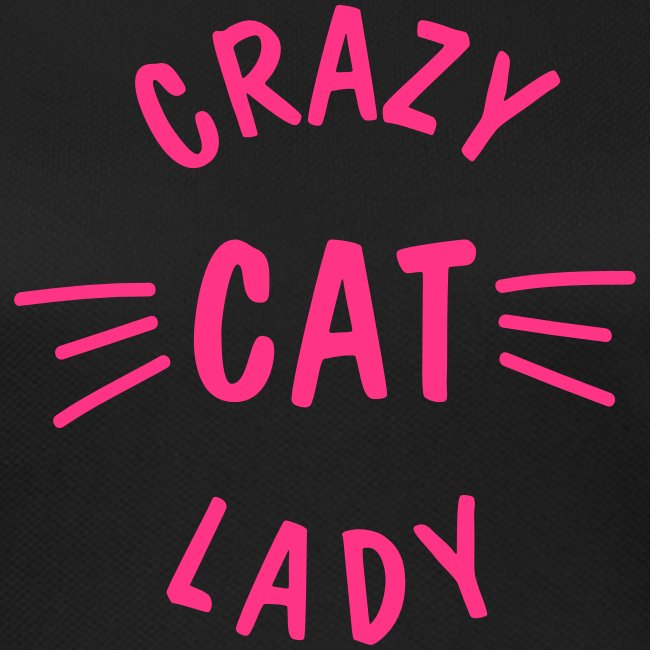 Vorschau: Crazy Cat Lady meow - Frauen T-Shirt atmungsaktiv