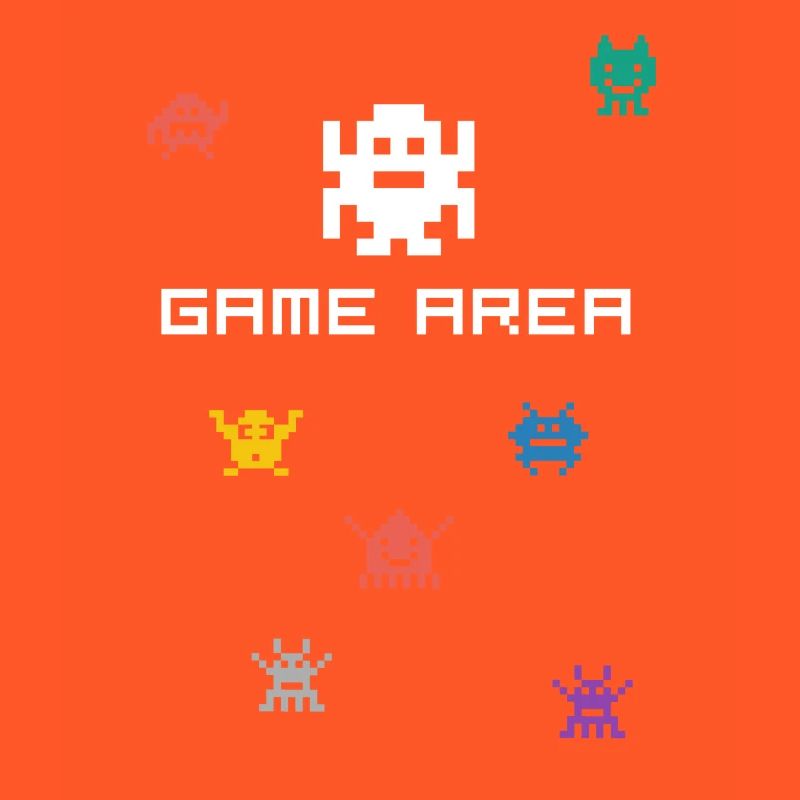 game area pixel nerd pc konsole retro gamer Monste
