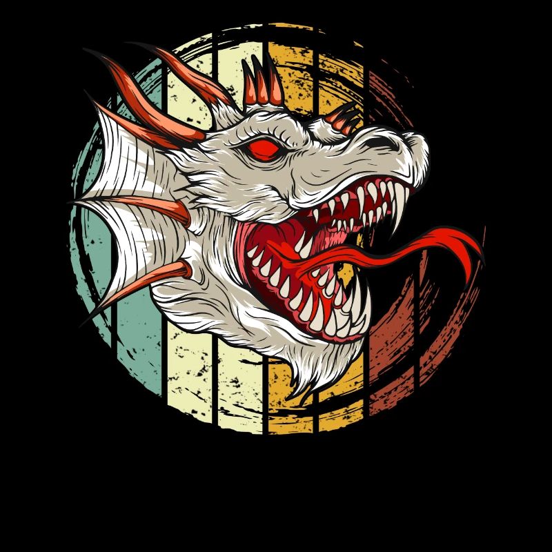 Drache, Drachen, asiatischer Drache