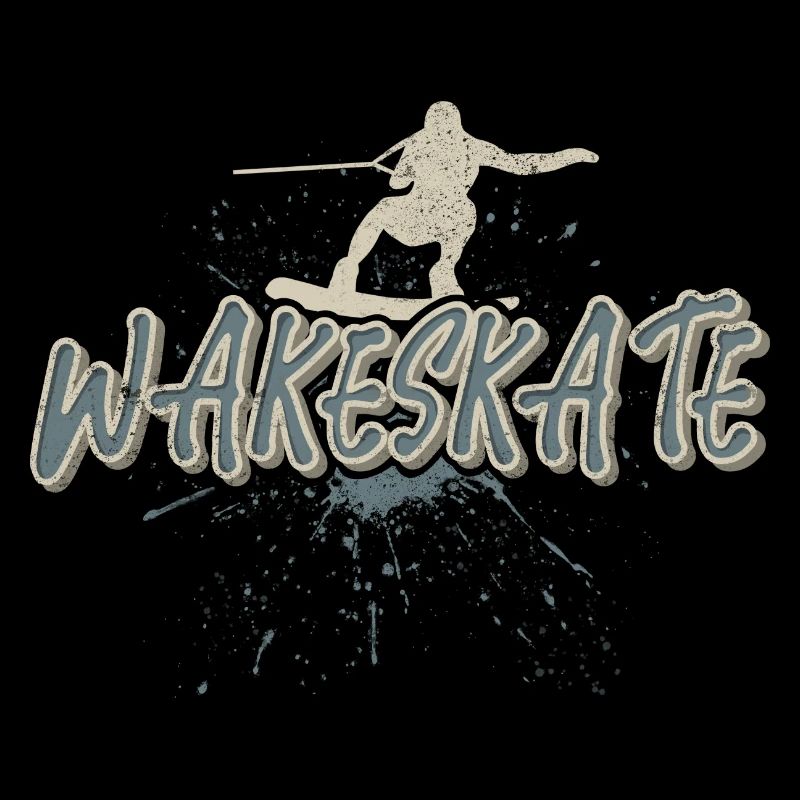 Wakeskate Wakeskating Wakeskater Wakeboard