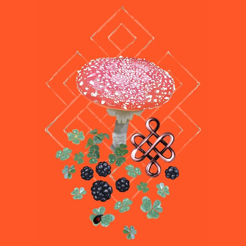 Lucky Toadstool Clover