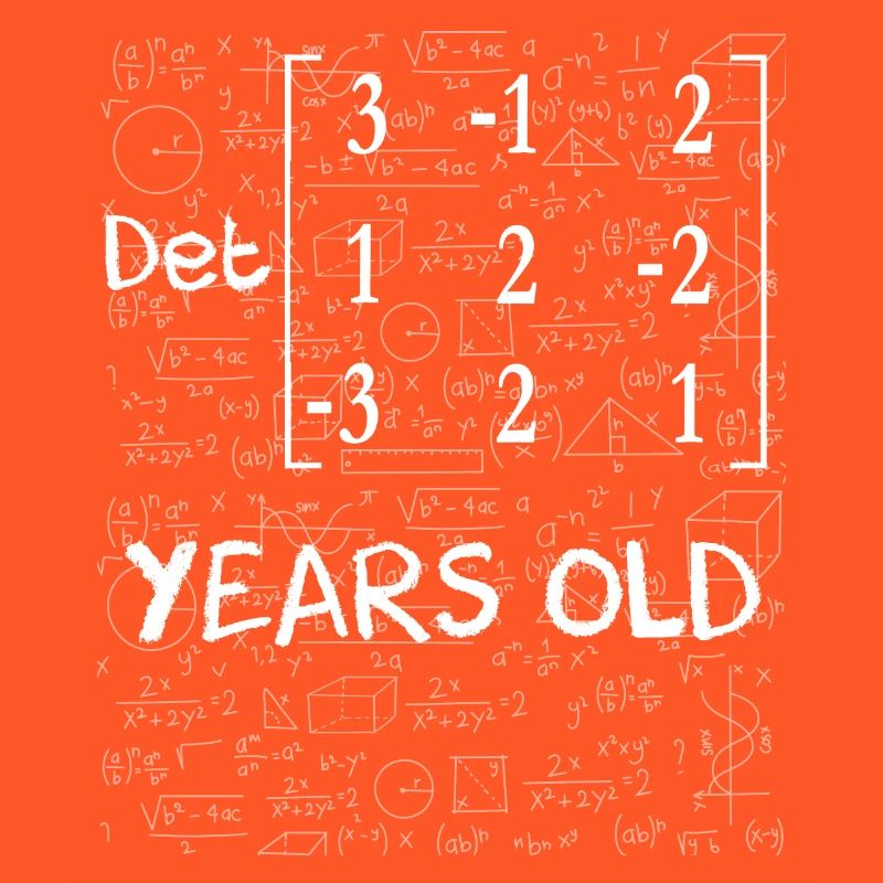 29th birthday 29 years matrix determinant