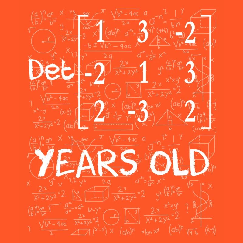 33rd birthday 33 years matrix determinant