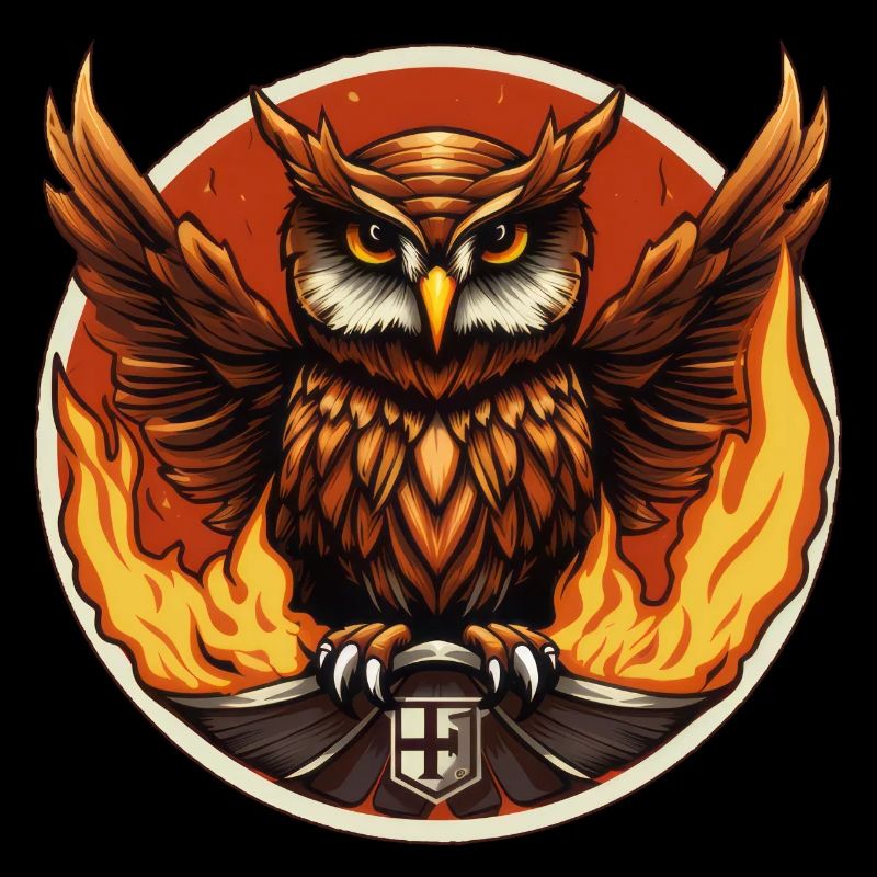Le hibou gardien du feu