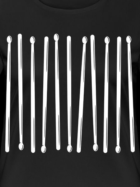 Drumsticks Vertical Pattern