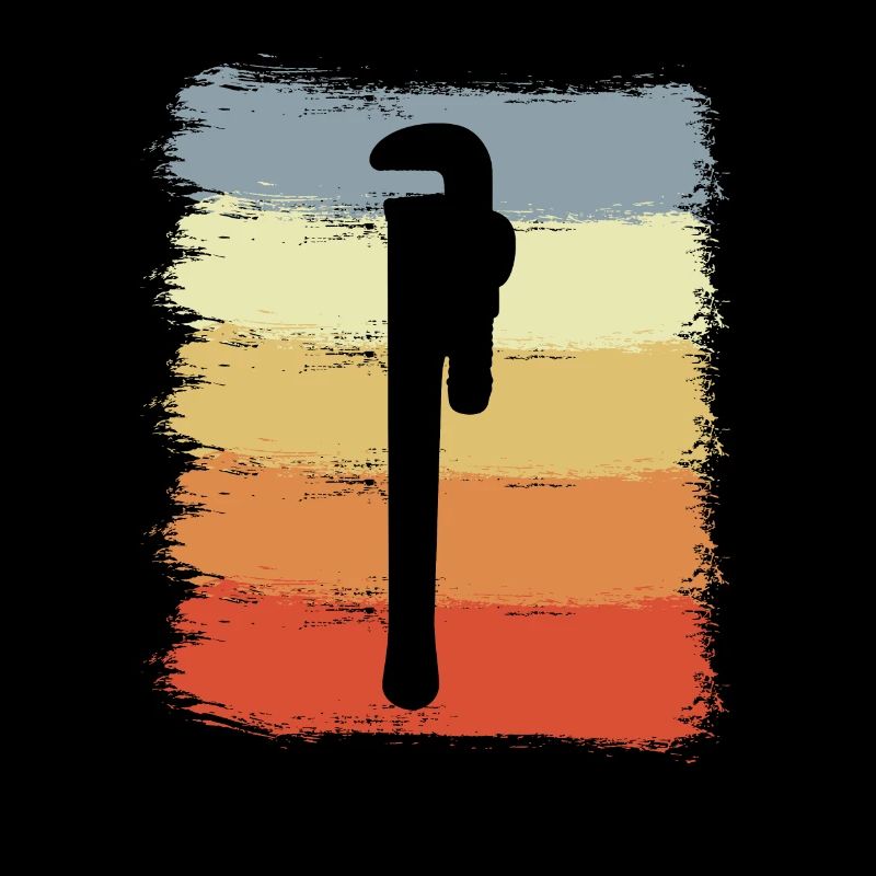 Clé à pipe vintage