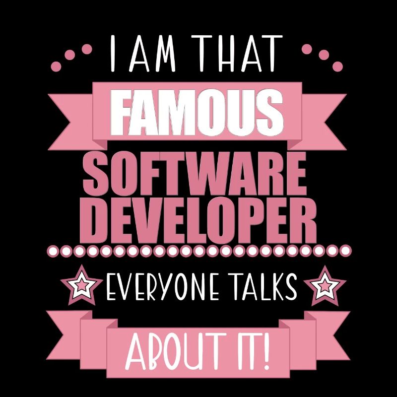 Software Developer Profession Ladies Gift