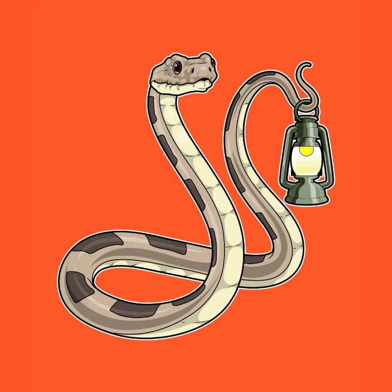 Lanterne serpent