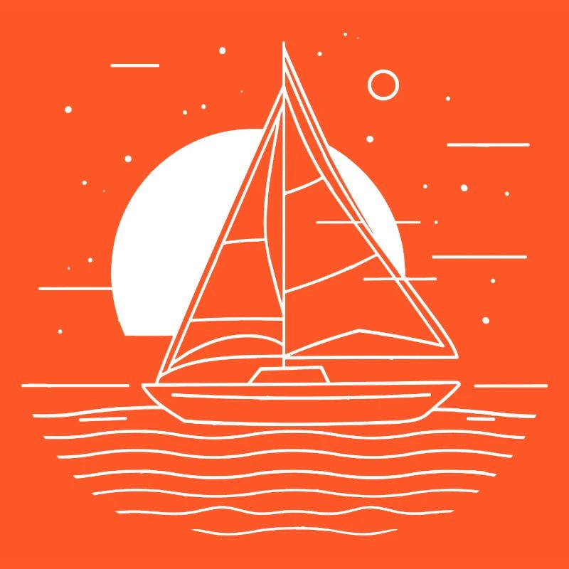 Sailing Drawing