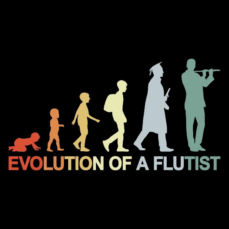 Vintage Flöte Evolution