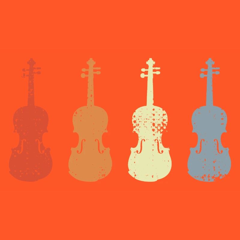 Modèles de violons vintage