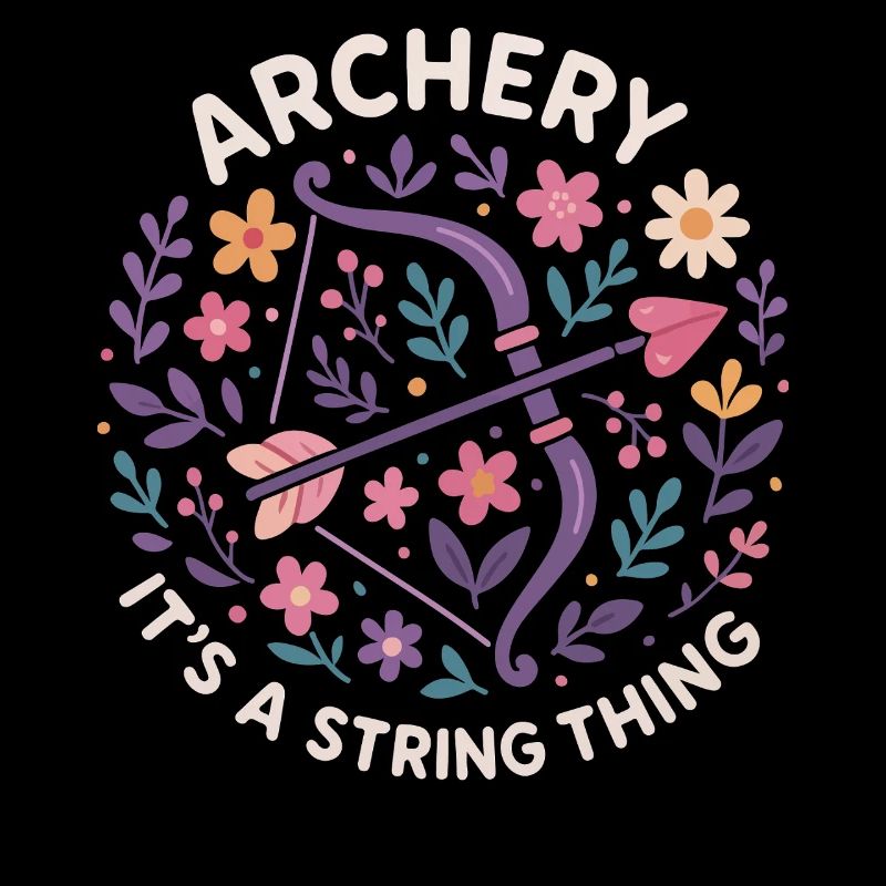 Tir à l'arc Une question d'archer de corde d'arc