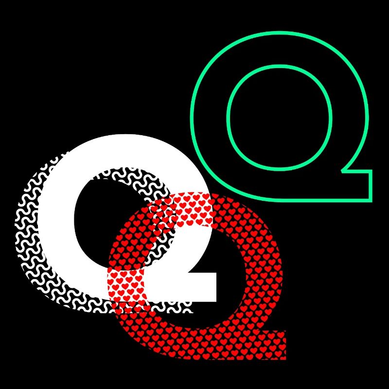 Buchstabe Q Geschenk