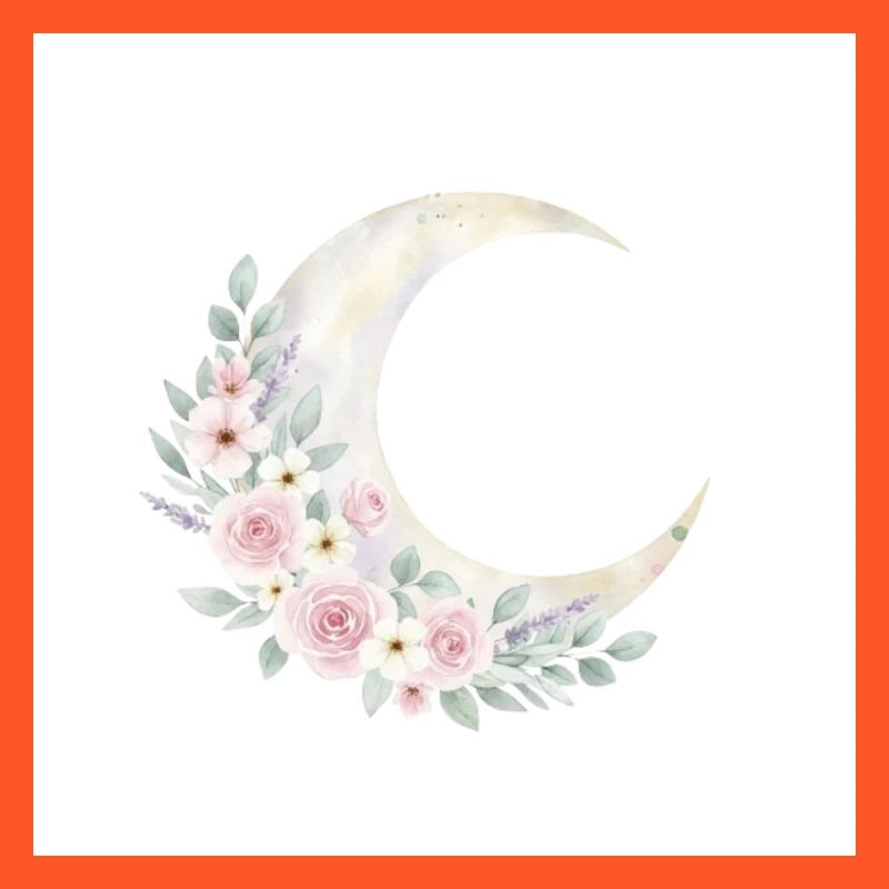 Couronne de fleurs de lune