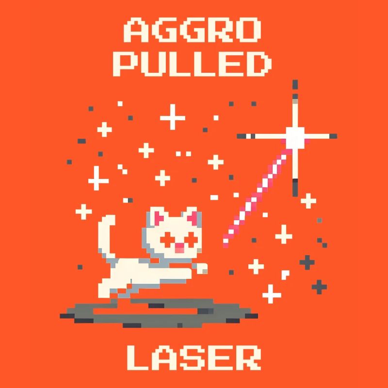 Aggro Drawn: Laser | Cat play instinct