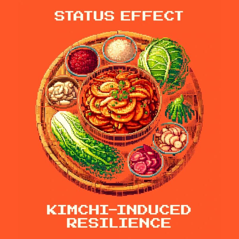 Effet de statut : Résistance au kimchi | Alimentation coréenne