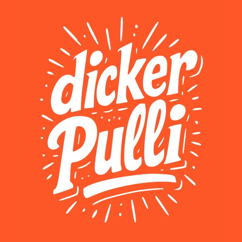 Dicker Pulli Neon Typo