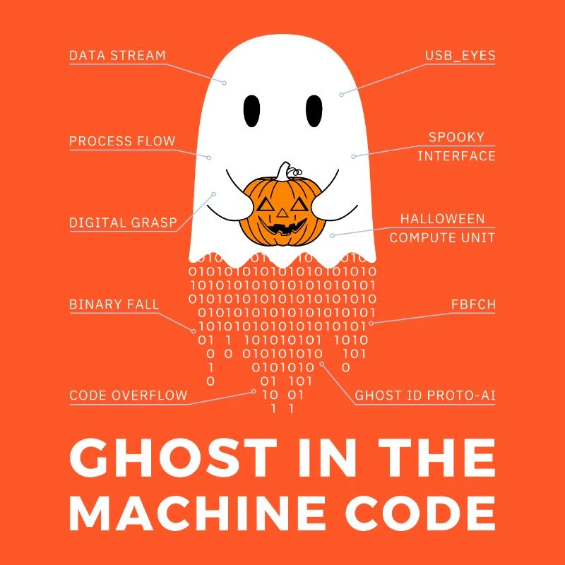 Codeur drôle, programmeur Halloween T-Shirt