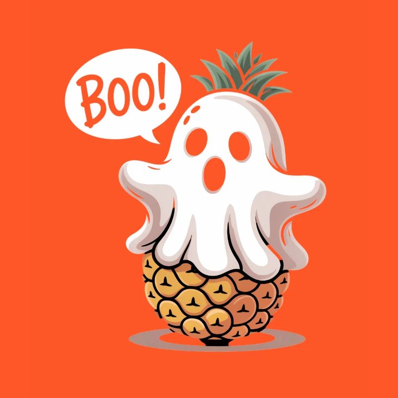 Ananas Geist Halloween