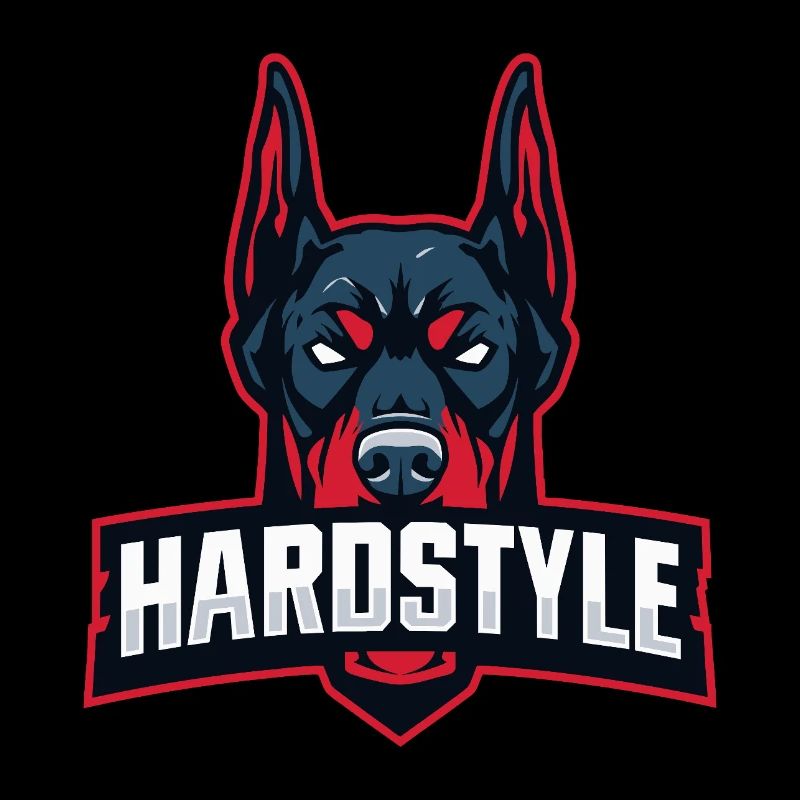 Dobermankopf – HARDSTYLE 