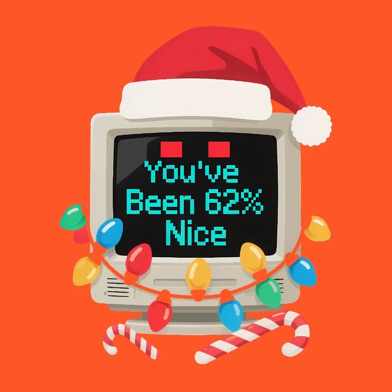 Computer Christmas AI Sarcastic Tech Gift