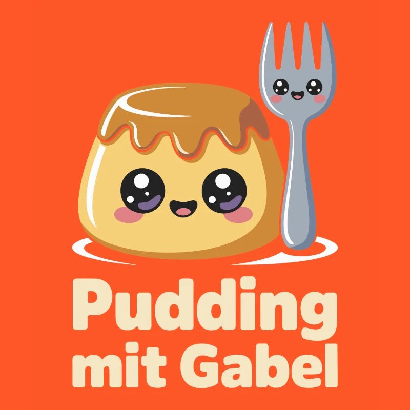 Pudding Mit Gabel