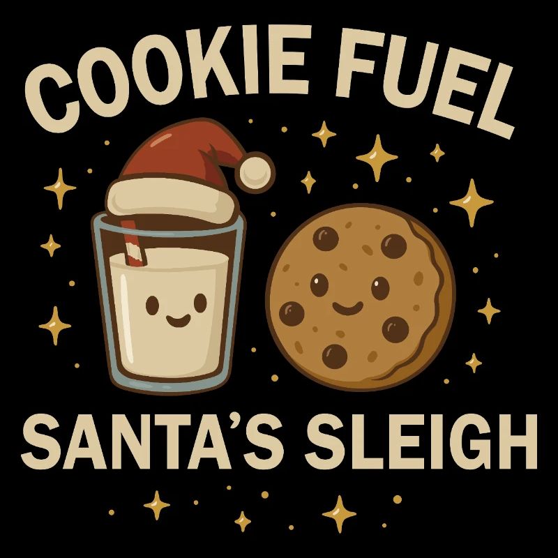 Christmas Baking Crew - Christmas Cookie & Milk