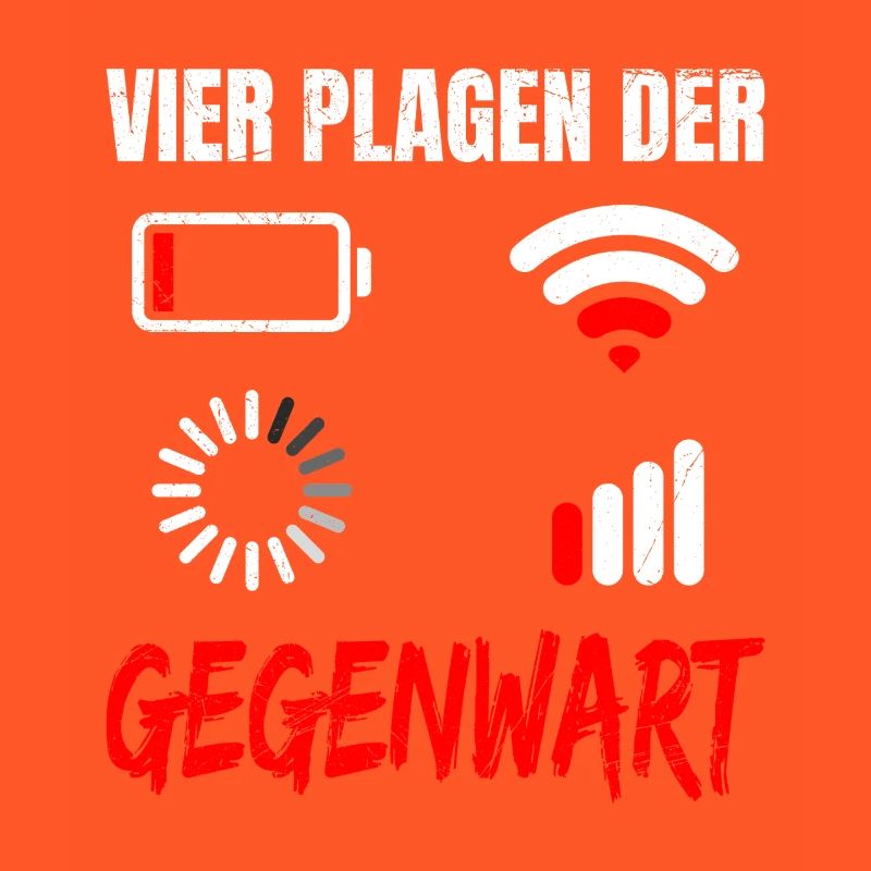 Science Coder VIER PLAGEN DER GEGENWART LUSTIG