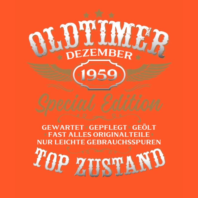 66. Geburtstag Geschenk Oldtimer Dezember 1959