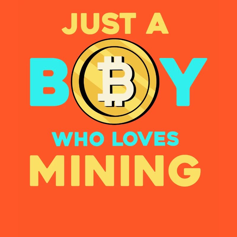 Krypto Mining Junge – Bitcoin Leidenschaft