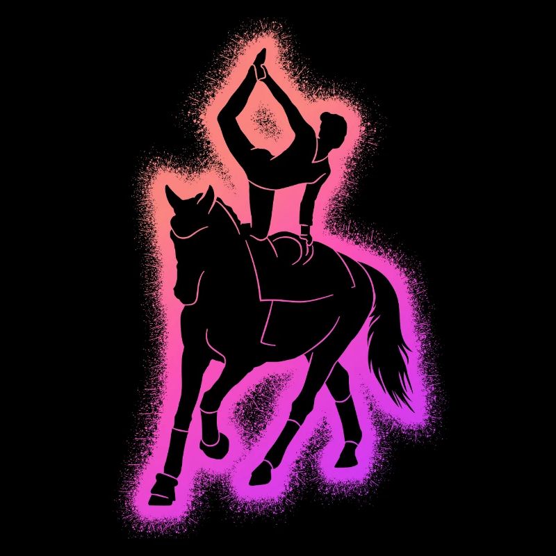 Cavalier de saut Chevaux Filles Enfants Volti