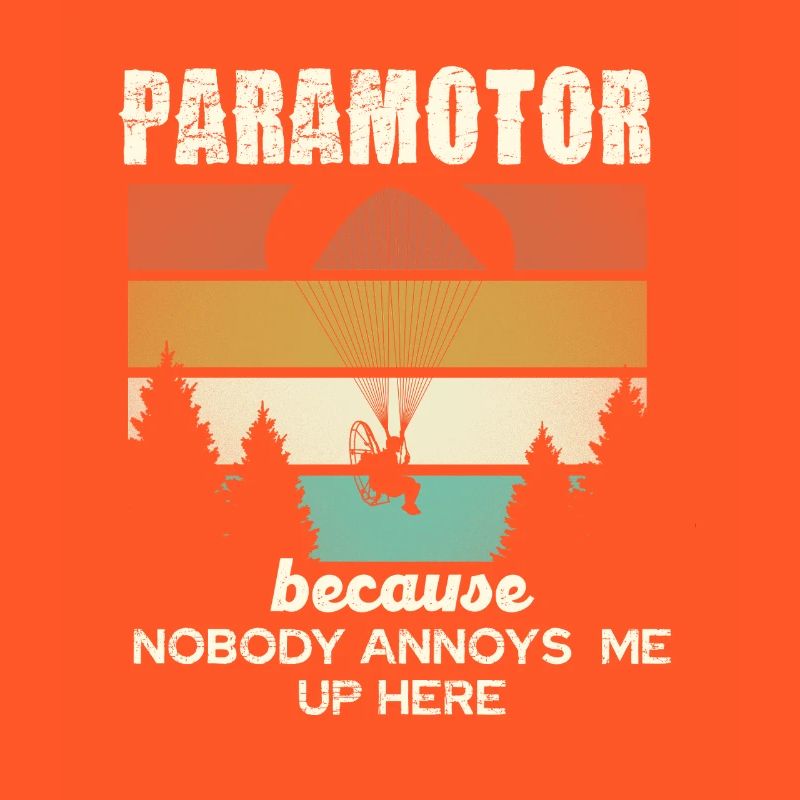 Paramotor: Nobody bugs me up here