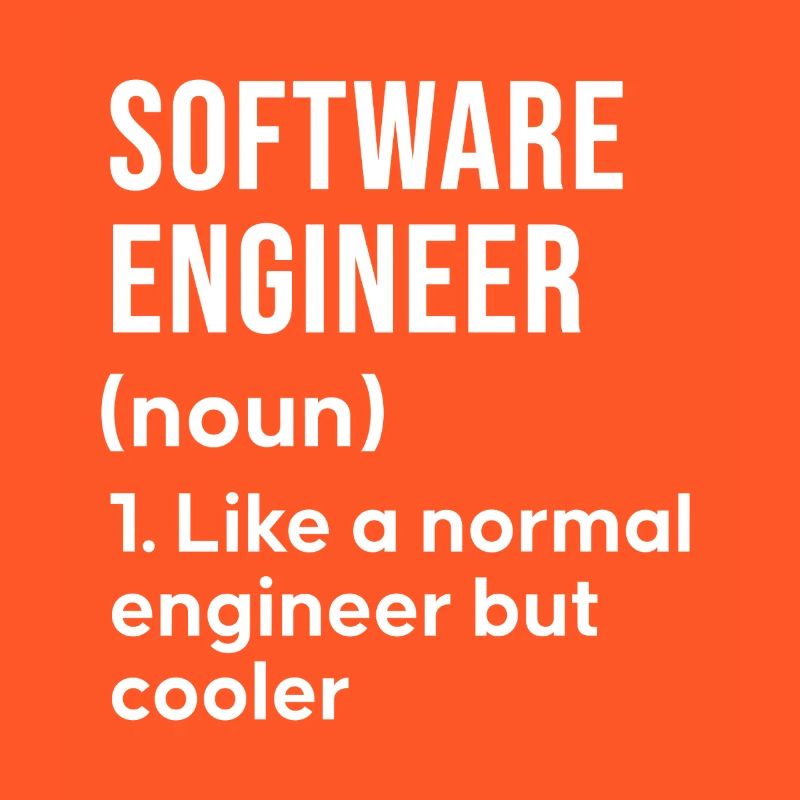 Software Engineer Spruch Shirt