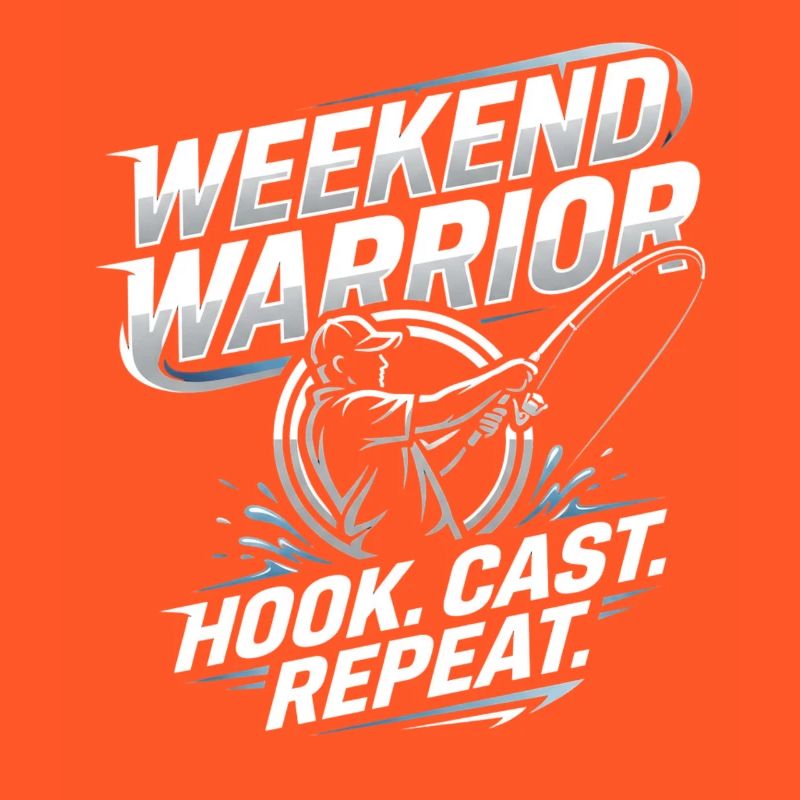 Répétition du pêcheur du Weekend Warrior Hook Cast