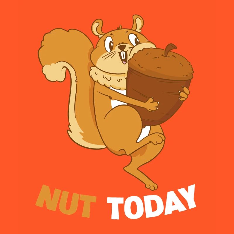 NUT TODAY Eichhörnchen Eichel