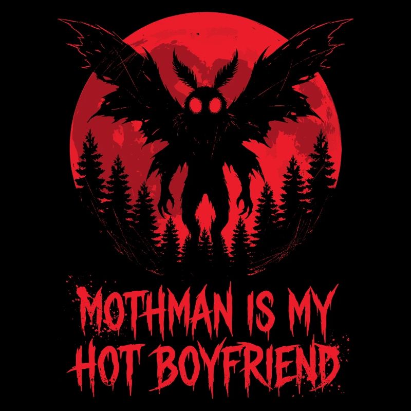 Mothman Is My Hot Boyfriend Cryptid