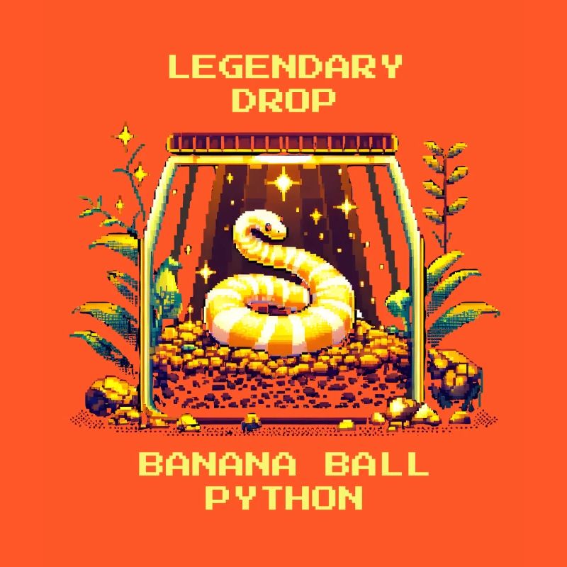Legendärer Fund: Banana Königspython | Python