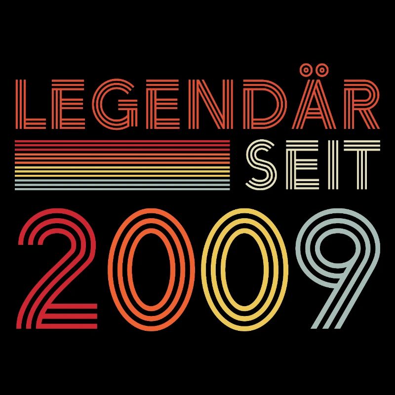 Legendär Seit 2009 Mann Geburtstag