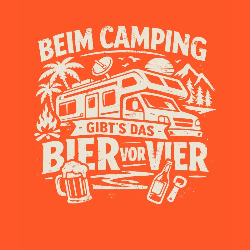Camping | Bier vor Vier
