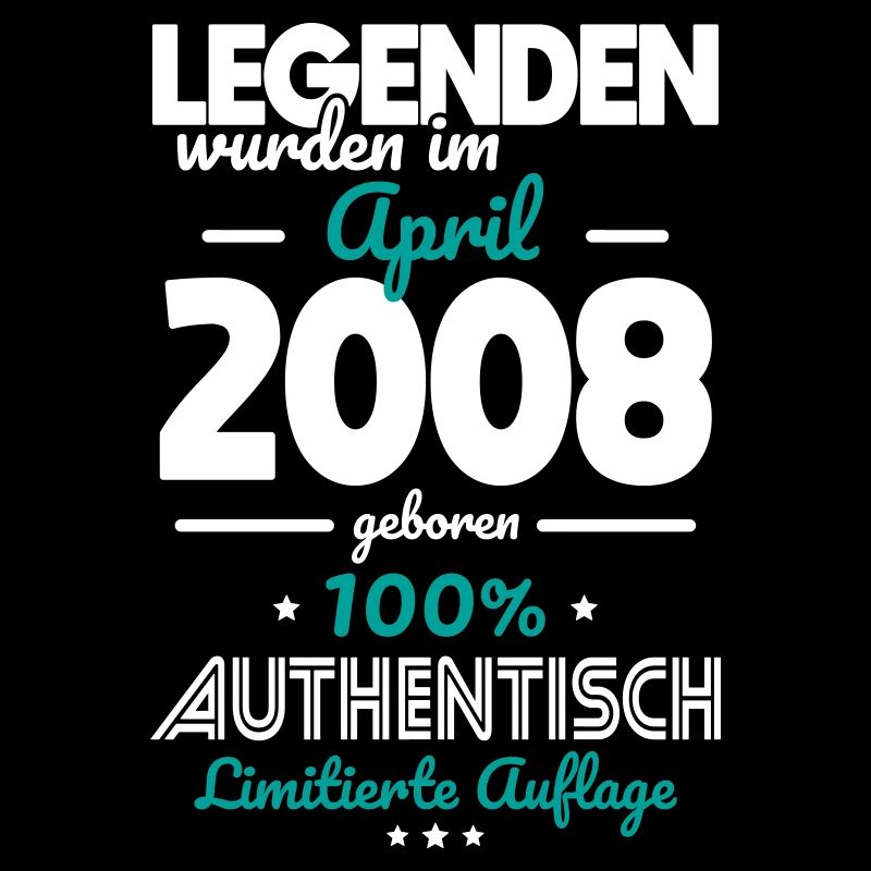 18. Geburtstag - Legenden wurden im April 2008