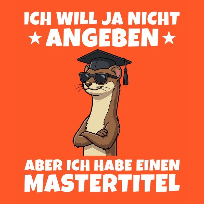 Mastertitel geschafft Wiesel Studium Abschluss