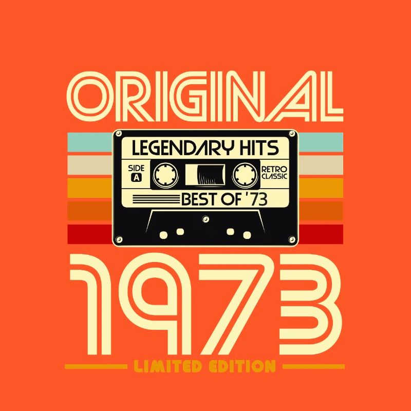 Original 1973 Cassette Rétro