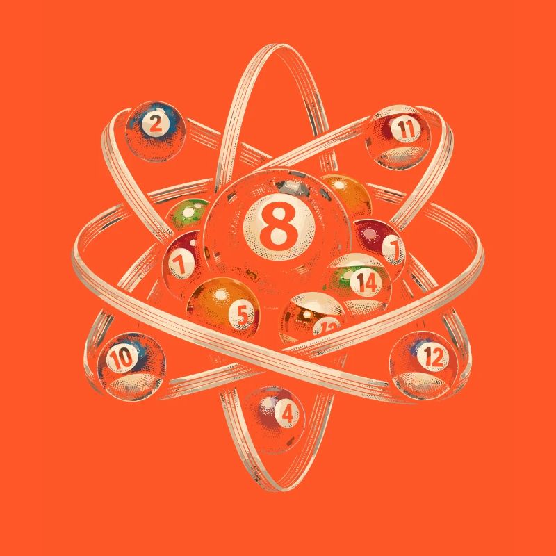8-Ball Billard Physik