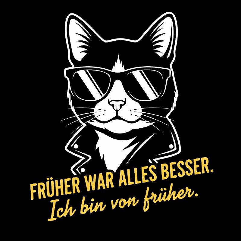 Früher war alles besser Katze