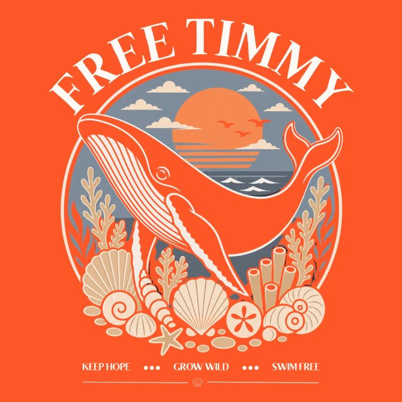 Humpback Whale Timmy Hope Statement Merch