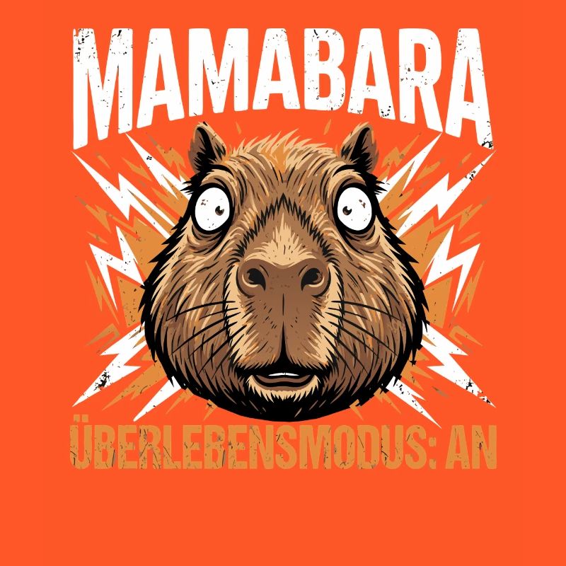 Mamabara Capybara Überlebensmodus Mutter