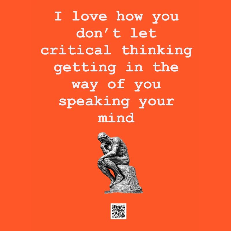 Critical Thinking Free Thoughts