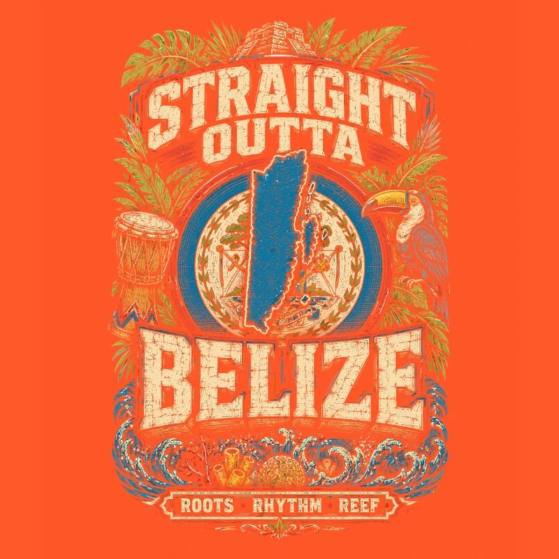 Straight Outta Belize Belizean Root